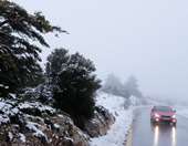 Θεσσαλονίκη: Χιονόπτωση στα ορεινά του νομού και σε περιφερειακούς δήμους