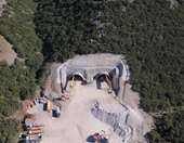 Εντυπωσιακές εικόνες με drone από το έργο που θα μεταμορφώσει την Στερεά Ελλάδα