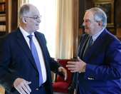 Συνάντηση Κωνσταντίνου Τασούλα με τον Κώστα Καραμανλή