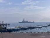 Ισραήλ: Στο λιμάνι Εϊλάτ το αμερικανικό αντιτορπιλικό Delbert D. Black, μέρος της "αρμάδας" του Τραμπ