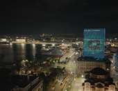 Ο Πύργος του Πειραιά στα χρώματα της Allwyn