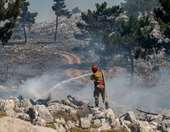 Θεσσαλονίκη: Φωτιά στο πρώην στρατόπεδο Ζιάκα