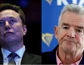 Αγρια κόντρα Έλον Μασκ με τον CEO της Ryanair: "Απολύστε τον" - "Είσαι ηλίθιος"