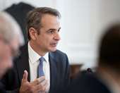 Συνάντηση Κ. Μητσοτάκη με τον πρωθυπουργό της Κροατίας Αν. Πλένκοβιτς