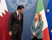 Συνάντηση Μελόνι με τον Εμίρη του Κατάρ πριν από την έναρξη της Χειμερινής Ολυμπιάδας του Μιλάνου