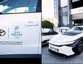H Toyota Hellas παρέδωσε οχήματα στην Ελληνική Ολυμπιακή Επιτροπή