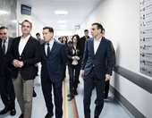 Επίσκεψη Κ. Μητσοτάκη στο ανακαινισμένο ΤΕΠ στο "Κοργιαλένειο-Μπενάκειο Ελληνικός Ερυθρός Σταυρός"