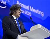 Μιλέι από Νταβός: Η Αμερική θα είναι ο "φάρος που θα φωτίσει ξανά τη Δύση"