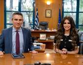 Συνάντηση του Χρ. Δήμα με την Πρέσβη των ΗΠΑ Κίμπερλι Γκίλφοϊλ