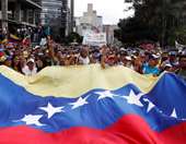 Βενεζουέλα: Διαδήλωση εναντίον των απειλών από τις ΗΠΑ