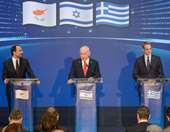 Μήνυμα Νετανιάχου από τη συνάντηση με Μητσοτάκη - Χριστοδουλίδη: "Σε αυτούς που φαντάζονται ότι μπορούν να ξαναχτίσουν αυτοκρατορίες τους λέω ξεχάστε το"