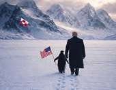 Ο Τραμπ και ο πιγκουίνος