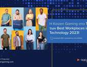 Η Kaizen Gaming στο top 5 των καλύτερων εργοδοτών τεχνολογίας στην Ελλάδα