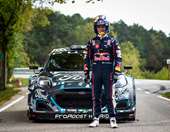 Ο Sebasstien Loeb στο Ράλι Μόντε Κάρλο με Ford Puma Hybrid Rally1