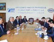 Επίσκεψη του CEO του λιμένος Duisburg στον ΟΛΠ