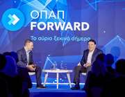 ΟΠΑΠ Forward: Οι προκλήσεις και οι ευκαιρίες στην ελληνική και παγκόσμια επιχειρηματική σκηνή - Fireside chat Μάρκου Βερέμη και Κώστα Μάλλιου