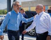 Στις εγκαταστάσεις της METLEN στον Βόλο ο Κυριάκος Μητσοτάκης