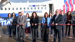 SKY express: Νέα απευθείας πτήση Ηράκλειο–Τίρανα - Kάθε Τρίτη και Σάββατο καθ’ όλη τη διάρκεια του έτους