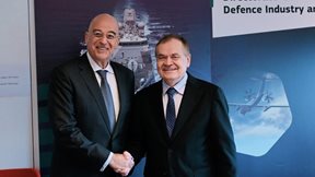 Συνάντηση Ν. Δένδια με τον γενικό διευθυντή Αμυντικής Βιομηχανίας και Διαστήματος της ΕΕ με επίκεντρο το SAFE