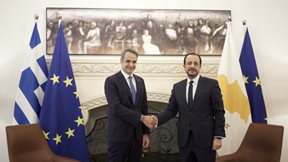 Κρίσιμη συνάντηση Μητσοτάκη-Χριστοδουλίδη με μενού τα ενεργειακά