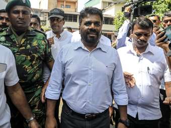 Προεδρικές εκλογές στη Σρι Λάνκα: Νικητής ο ηγέτης της συμμαχίας της αριστεράς Ντισανάικε