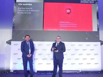 Η TÜV AUSTRIA στην Ελλάδα διακρίθηκε με το χρυσό βραβείο στα Cyber Security Awards 2025