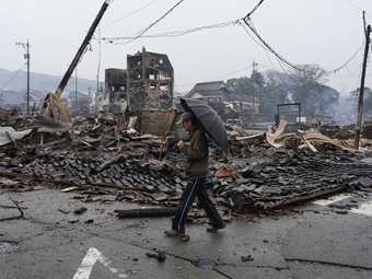 Ιαπωνία- σεισμός: Οι επιζώντες αντιμέτωποι με το κρύο και τον κίνδυνο των κατολισθήσεων