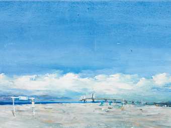 Εγκαίνια περιοδικής εικαστικής έκθεσης του Χρήστου Παλλαντζά στο Φετιχιέ Τζαμί Ναυπάκτου