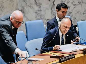 Γ. Γεραπετρίτης στον ΟΗΕ: "Η Ελλάδα θέλει να δει τη Συρία να πετυχαίνει"