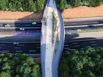 Η μεγαλύτερη γέφυρα της Ελλάδας θα εξυπηρετεί 10.000 οχήματα την ώρα