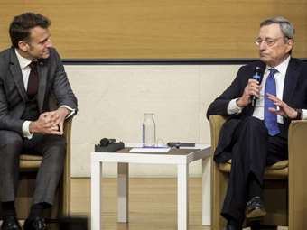 Γαλλία: Μακρόν και Ντράγκι ανησυχούν για τις επιπτώσεις στην ευρωπαϊκή οικονομία από την εκλογή Τραμπ στις ΗΠΑ