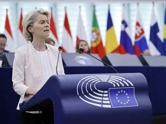 Ούρσουλα φον ντερ Λάιεν: Ευρωπαϊκή αεροπορική ασπίδα η πρώτη μας προτεραιότητα για την Άμυνα