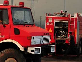 Μεγάλη φωτιά στον Άγιο Βασίλειο Ρεθύμνου - Δεν απειλούνται σπίτια και οικισμοί