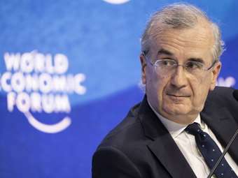 Βλέπει μείωση στο 2% του επιτοκίου ΕΚΤ ως το καλοκαίρι, ο Γάλλος κεντρικός τραπεζίτης Φ.  Βιλερουά