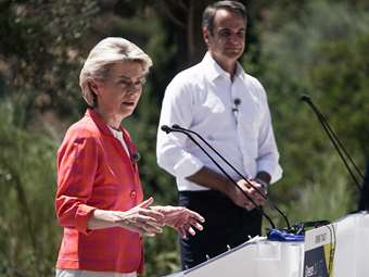 Κοινή επιστολή στήριξης της υποψηφιότητας της Φον Ντερ Λαϊεν από  Μητσοτάκη - Τούσκ