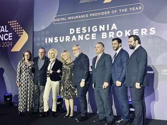 Δύο Gold βραβεία και διάκριση ως "Digital Insurance Provider of the Year" για την Designia Insurance Brokers στα Digital Finance Awards 2024
