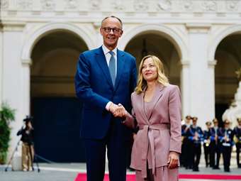 Τηλεφωνική επικοινωνία Μελόνι-Μερτς για το ειρηνευτικό σχέδιο Τραμπ για την Ουκρανία