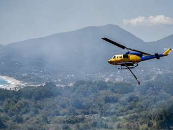 Φωτιά σε αγροτοδασική έκταση στον Ριόλο Αχαΐας