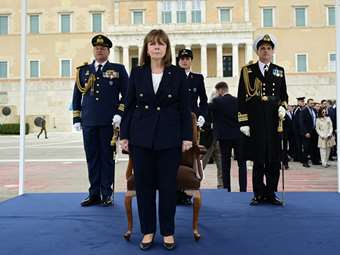 Κ. Σακελλαροπούλου για 25η Μαρτίου: Οι Έλληνες αντλούμε στην ιστορία μας δύναμη από την ενότητα και την ομοψυχία