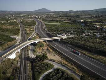 ΑΒΑΞ: Στην τελική ευθεία το α’ τμήμα της Πατρών - Πύργου