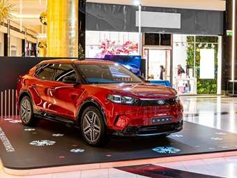 Σε κοινή θέα το νέο Ford Capri σε stage στο Golden Hall