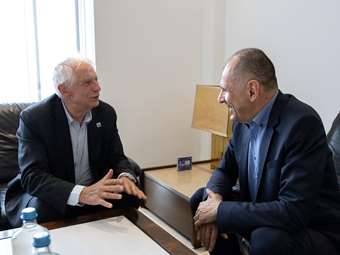 Συνάντηση Γεραπετρίτη - Μπορέλ στην Αθήνα