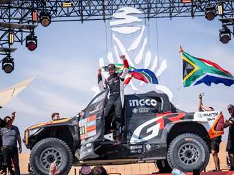 Η Toyota σημείωσε το 1-2 στο φετινό Ντακάρ