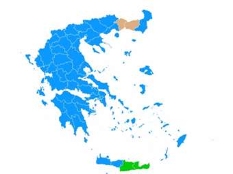 Ευρωεκλογές 2024: Σε ποιες περιφέρειες τα κόμματα πέτυχαν τις υψηλότερες επιδόσεις