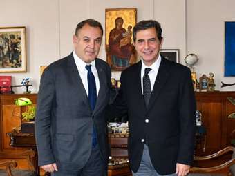 Συνάντηση Γκιουλέκα - Παναγιωτόπουλου: Απόλυτη προτεραιότητα της κυβέρνησης η αποτελεσματική φύλαξη των συνόρων