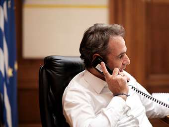 Τηλεφωνική επικοινωνία Κ. Μητσοτάκη με τον νέο πρόεδρο του Λιβάνου, Ζ. Αούν