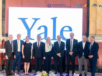 Γεύμα της Εθνικής Τράπεζας με αντιπροσωπεία του πανεπιστημίου του Yale
