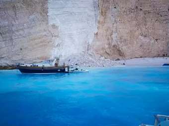 Ζάκυνθος: Θάνατος 57χρονου τουρίστα στη περιοχή του Ναυαγίου