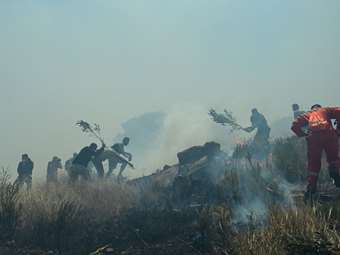 Ο καπνός από τη φωτιά της Κερατέας έφτασε στα Αντικύθηρα