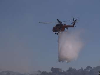 Φωτιά στο Ηράκλειο: Ήχησε 112 στην περιοχή Κάτω Ασίτες